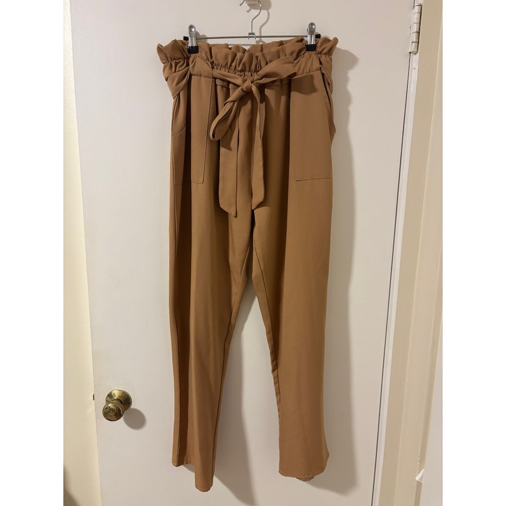 Shein Curve Paper Bag Pants